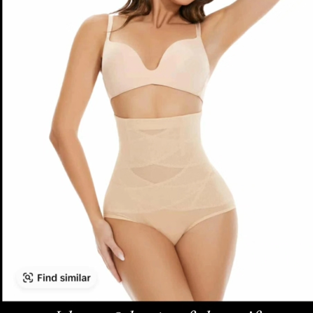 Seamless High-Waist Shapewear in Cream